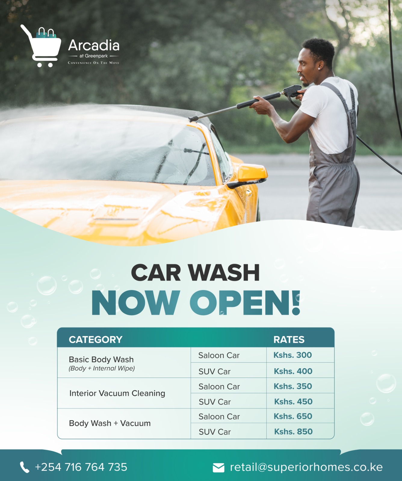 Arcadia at Greenpark Service and Facilities